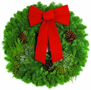 Mixed-Evergreen Wreath